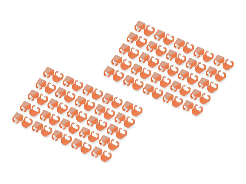 DIGITUS Farbclips für Patchkabel -  Orange
