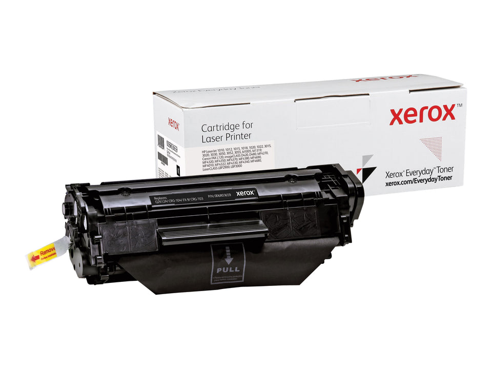 Xerox Everyday - Schwarz - kompatibel - Tonerpatrone (Alternative zu: Canon CRG-103, Canon CRG-104, Canon FX-9, HP Q2612A)