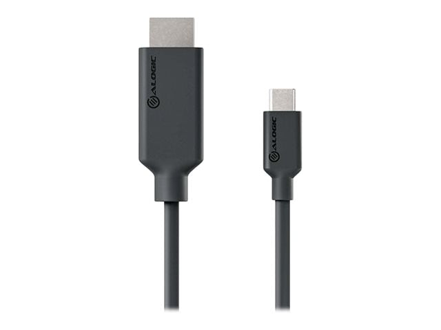 Alogic Elements Series - Adapterkabel - 24 pin USB-C männlich zu HDMI männlich - 1 m - unterstützt 4K 60 Hz (4096 x 2160)