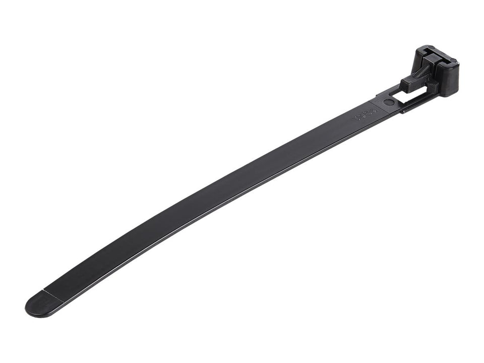 StarTech.com Kabelbinder - 127x7  mm, lösbar, 94V-2/UL, schwarz, 100 St - Kabelbinder - 12.5 cm - Schwarz - TAA-konform (Packung mit 1000)