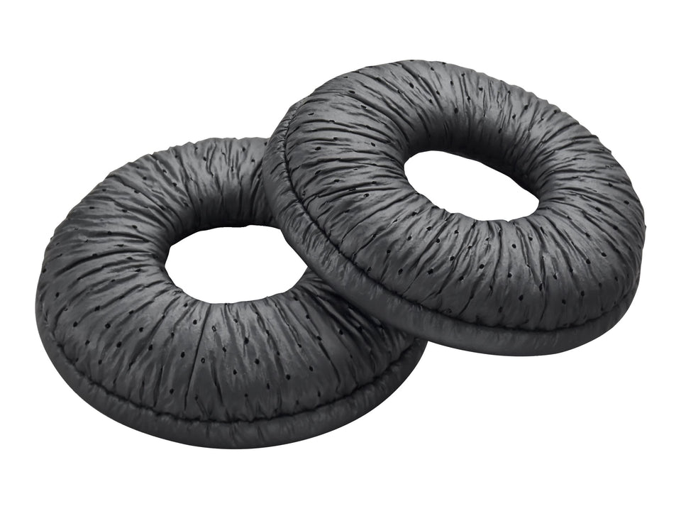 Poly HP Poly - Ohrpolster für drahtloses Headset - Kunstleder - Schwarz (Packung mit 2)