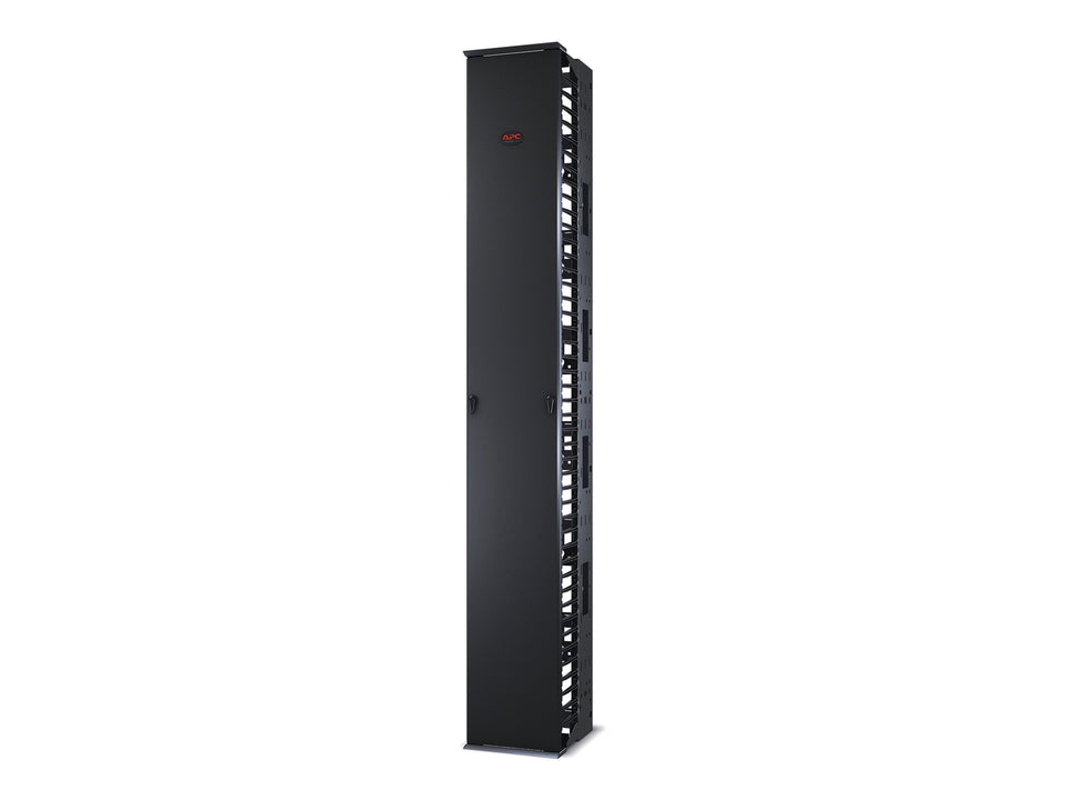 APC Rack - Kabelführungssatz - Schwarz - für