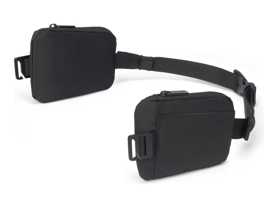Dicota Gürtel für Rucksack - Schwarz