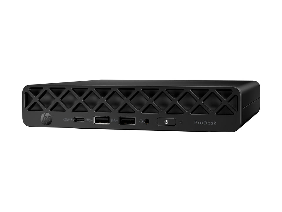 HP ProDesk 4 G1i AI - Mini - Core Ultra 5 235T / 2.2 GHz - RAM 24 GB - SSD 512 GB - NVMe - Intel Graphics - 1GbE, Wi-Fi 6E, Bluetooth 5.3 - WLAN: 802.11a/b/g/n/ac/ax (Wi-Fi 6E)