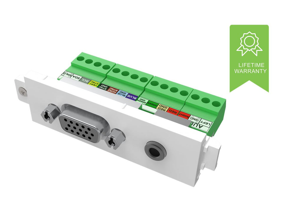 Vision TechConnect 3 VGA+3.5mm module - Modulares