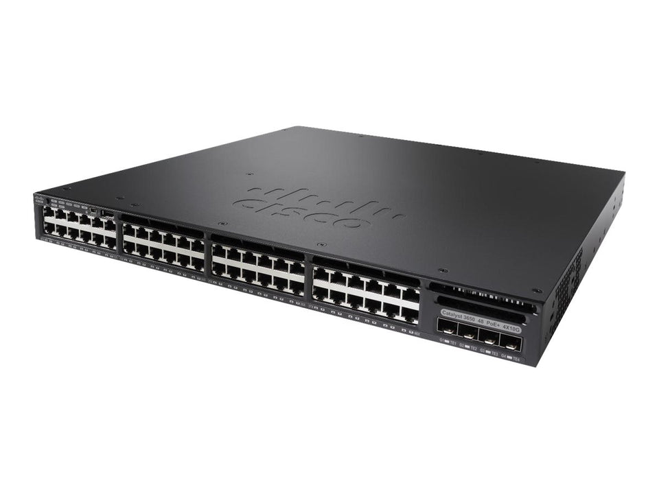 Cisco Catalyst 3650-48PD-S - Switch - L3 - managed - 48 x 10/100/1000 (PoE+)