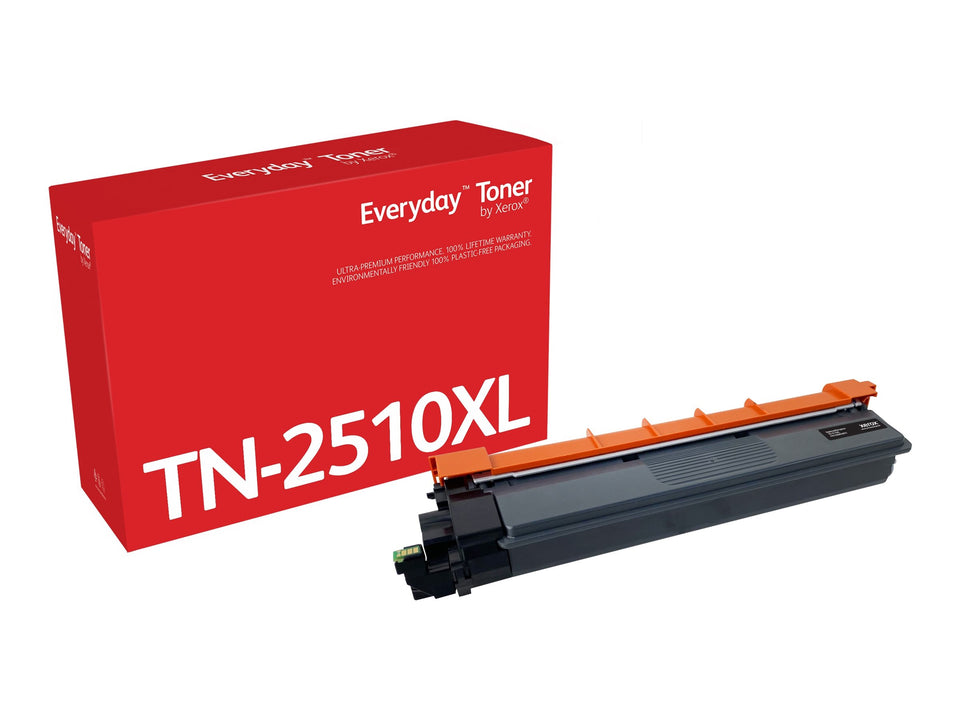 Xerox Everyday - Hohe Ergiebigkeit - Schwarz - kompatibel - Box - Tonerpatrone (Alternative zu: Brother TN-2510XL)