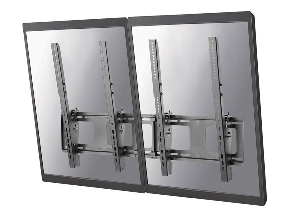 Neomounts NS-WMB200P - Halterung - für 2 LCD-Displays - Schwarz - Bildschirmgröße: 101.6-132.1 cm (40"-52")