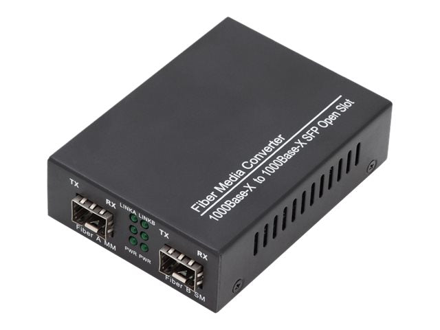 DIGITUS Gigabit Multimode/Singlemode Medienkonverter SFP