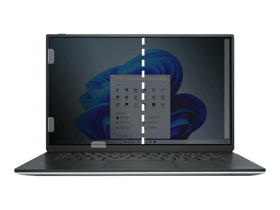 Kensington Blickschutzfilter für Notebook - 2-Wege - abnehmbar - 43.9 cm (17.3")