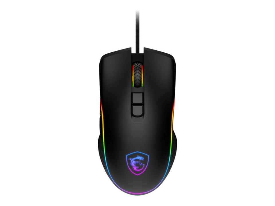 MSI FORGE GM300 - Maus - optisch - 7 Tasten