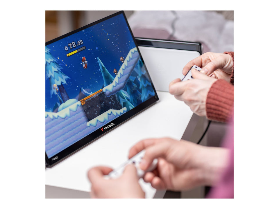Verbatim PMT-15 - LED-Monitor - 39.6 cm (15.6")
