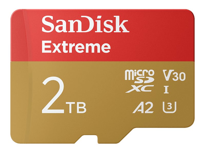 SanDisk Extreme - Flash-Speicherkarte (microSDHC/SD-Adapter