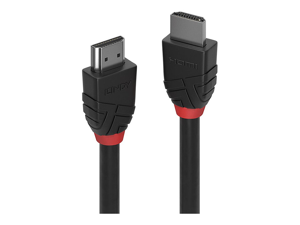 Lindy Black Line - HDMI-Kabel mit Ethernet
