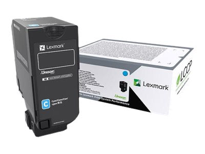 Lexmark Hohe Ergiebigkeit - Cyan - original