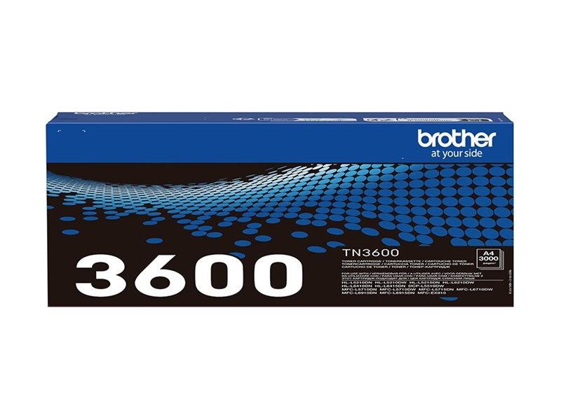 Brother TN3600 - Schwarz - original - Box - Tonerpatrone