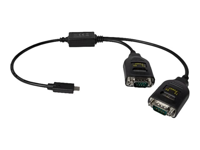 Delock Adapter USB Type-C to 2 x Serial RS-232