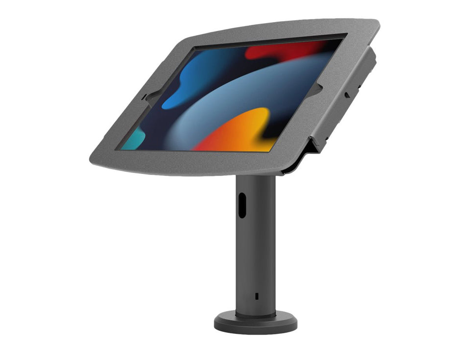 Compulocks iPad Mini 8.3" Space Enclosure Tilting Stand 8" - Aufstellung - für Tablett - neigbares Standgehäuse - verriegelbar - hochwertiges Aluminium - Schwarz - Bildschirmgröße: 21.1 cm (8.3")