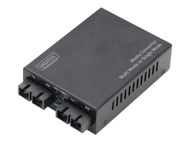 DIGITUS Fast Ethernet Multimode/Singlemode Medienkonverter SC/SC