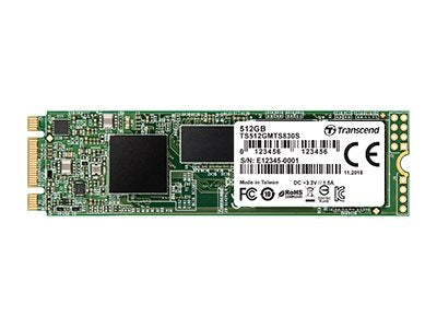 Transcend MTS830S - SSD - 512 GB - intern - M.2