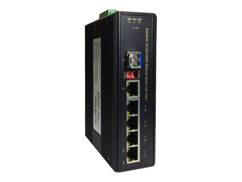 LevelOne IGP-0501 - Switch - 4 x 10/100/1000 (PoE+)