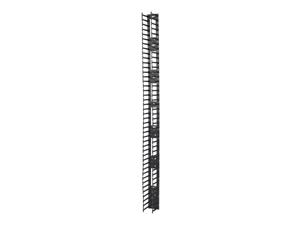 APC Rack - Kabelführungssatz - Schwarz - 45U - TAA-konform (Packung mit 2)