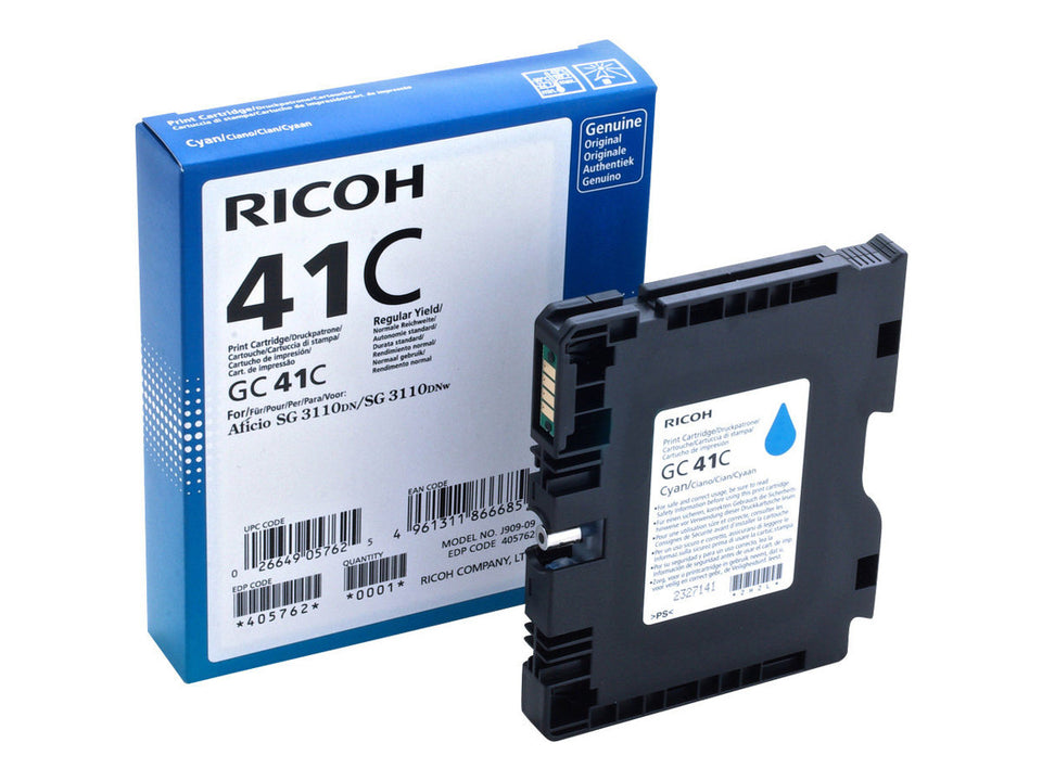 Ricoh Cyan - original - Tintenpatrone - für
