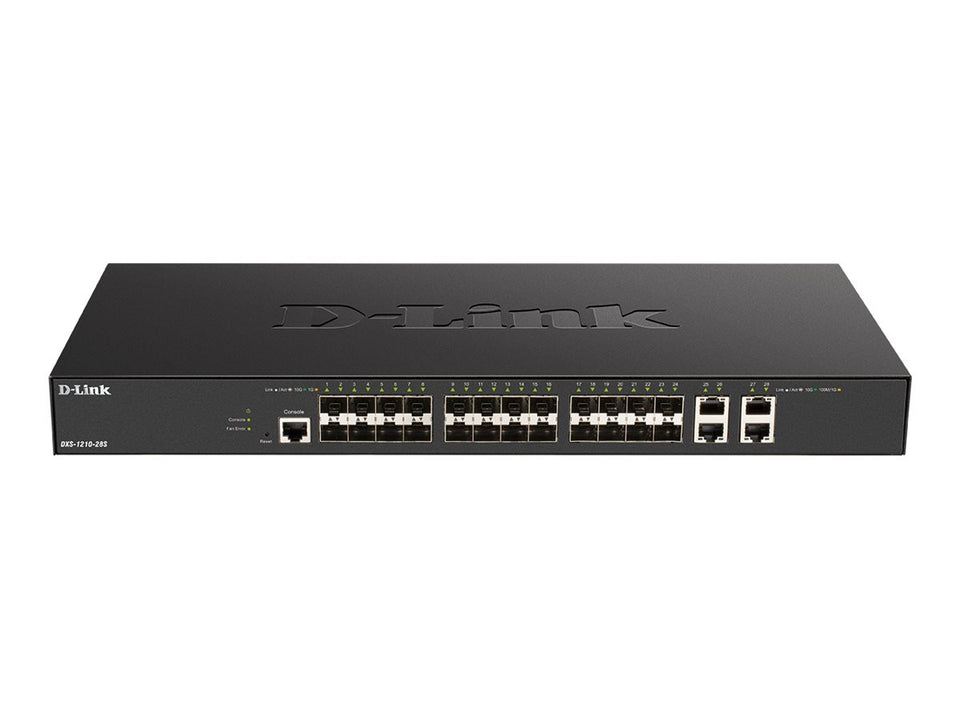 D-Link DXS 1210-28S - Switch - Smart - 24 x 10GBase-X