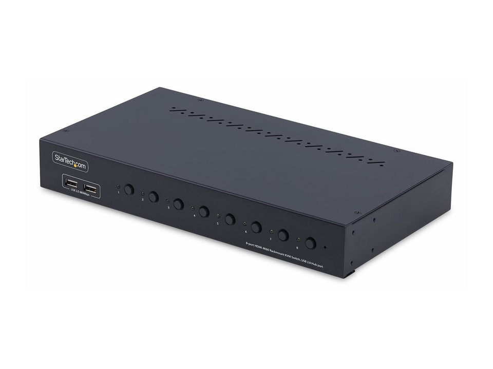 StarTech.com 8-Port HDMI KVM Switch w/1U Rack