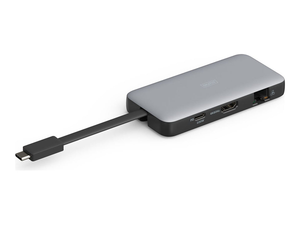 DIGITUS USB-C Travel Docking Station, 7-Port