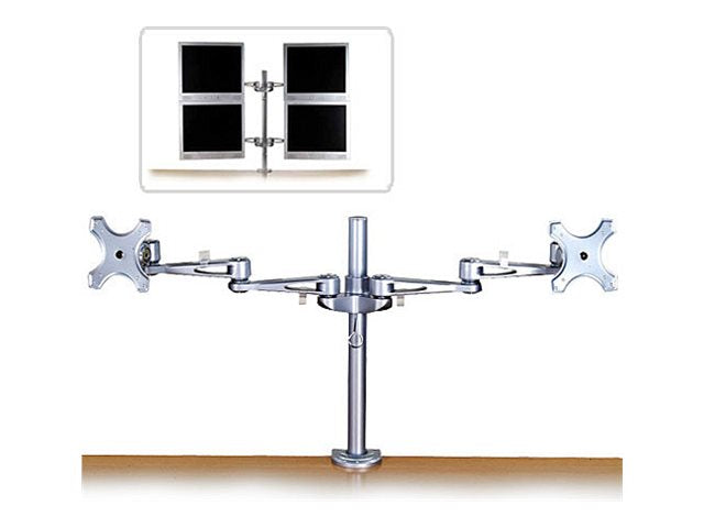Lindy Dual Adjustable LCD Arms - Montagekomponente (2 Gelenkarme)