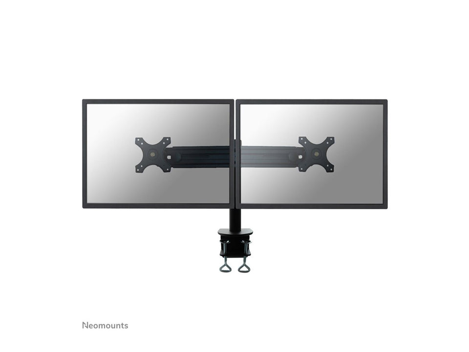 Neomounts FPMA-D700D - Befestigungskit - Voll beweglich - für 2 LCD-Displays - Schwarz - Bildschirmgröße: 48.3-76.2 cm (19"-30")