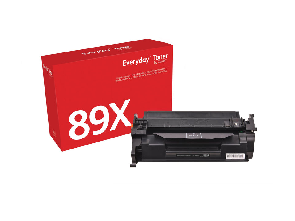 Xerox Everyday - Hohe Ergiebigkeit - Schwarz - kompatibel - Tonerpatrone (Alternative zu: HP 89X, HP CF289X)