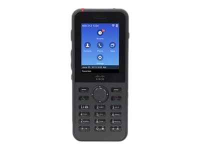 Cisco Wireless IP Phone 8821 - Schnurloses Erweiterungshandgerät - mit Bluetooth-Schnittstelle mit Rufnummernanzeige - IEEE 802.11a/b/g/n/ac (Wi-Fi)
