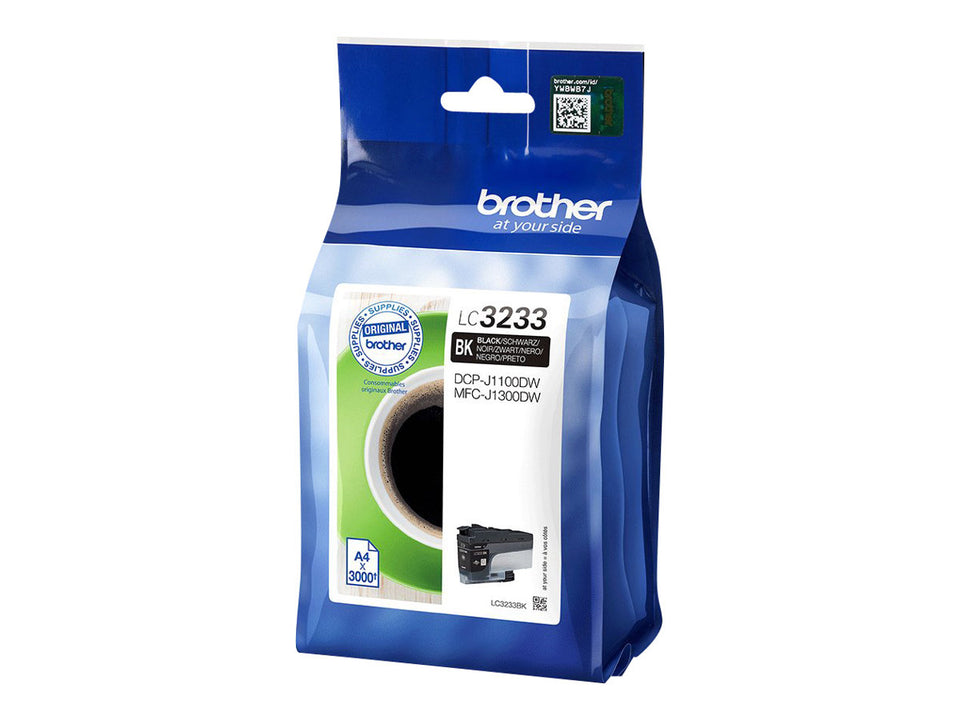 Brother LC3233BK - Schwarz - original - Druckerpatrone