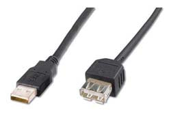 DIGITUS USB-A Verlängerungskabel, 3m
