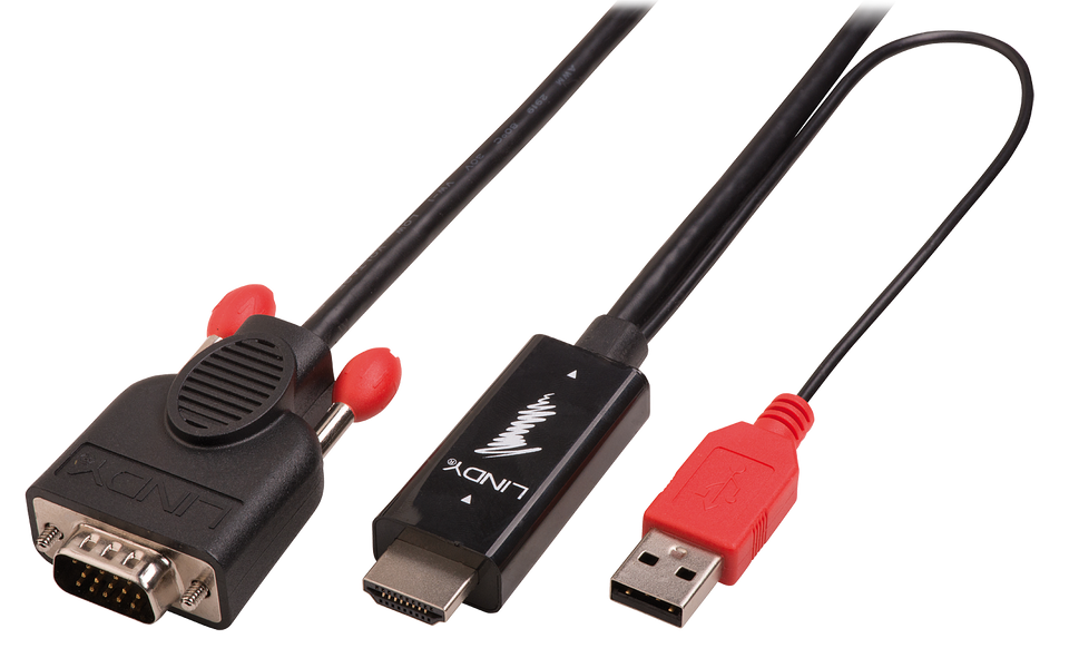 Lindy Videokabel - HD-15 (VGA) männlich zu