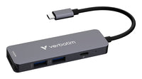 Verbatim Dockingstation - für Notebook - USB-C