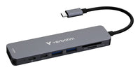Verbatim Dockingstation - für Notebook - USB-C