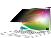 3M Blickschutzfilter für Notebook - heller Bildschirm - abnehmbar - Flip/Kleber - 36.6 cm (14.4")