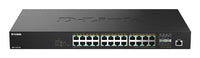 D-Link DMS-1250-28P - Switch - L2+ - Smart - 24 x 10/100/1000/2.5G (PoE++)