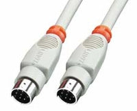 Lindy Anschlusskabel Mac Drucker 8 polig Mini-DIN Stecker/Stecker, 2m - Druckerkabel - Mini-DIN 8-polig (M)