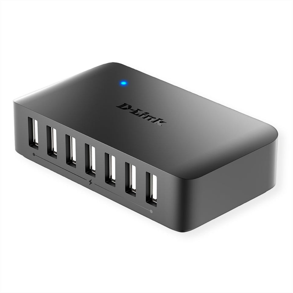 D-Link DUB H7 - Hub - 7 Anschlüsse - USB2.0 DUB-H7/E