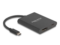 Delock Videoadapter - DisplayPort (Alt-Modus) - 13 cm - Unterstützung für 8K30Hz (7680 x 4320)