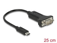 Delock Kabel USB / seriell - USB-C (M) zu DB-9 (M)