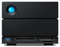 LaCie 2big Dock - Festplatten-Array - 60 TB - 2 Schächte (SATA-600)