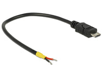 Delock Stromkabel - ohne Stecker bis Micro-USB Typ B (M)