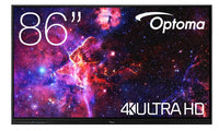 Optoma Creative Touch 3863RK - 218 cm (86") Diagonalklasse 3-Series LCD-Display mit LED-Hintergrundbeleuchtung - interaktiv - mit Whiteboard und Touchscreen (Multi-Touch)