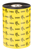 Zebra 3400 Wax/Resin - 6er-Pack - Schwarz - 110