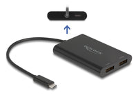 Delock Videoadapter - USB-C (M) zu DisplayPort, USB-C (PD)